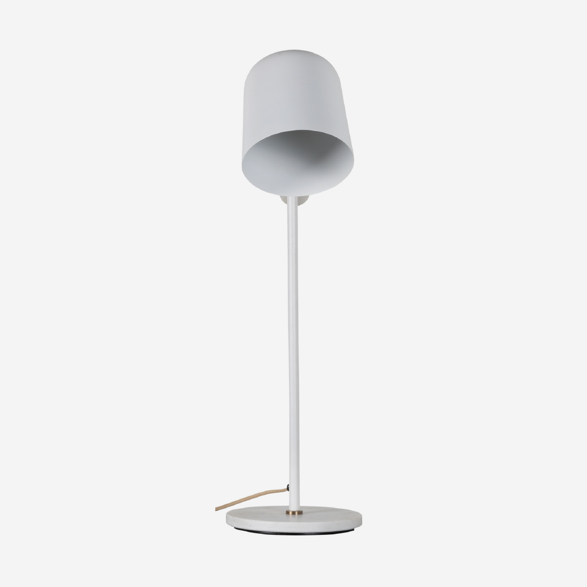 Clifton Bedside Lamp - Snow