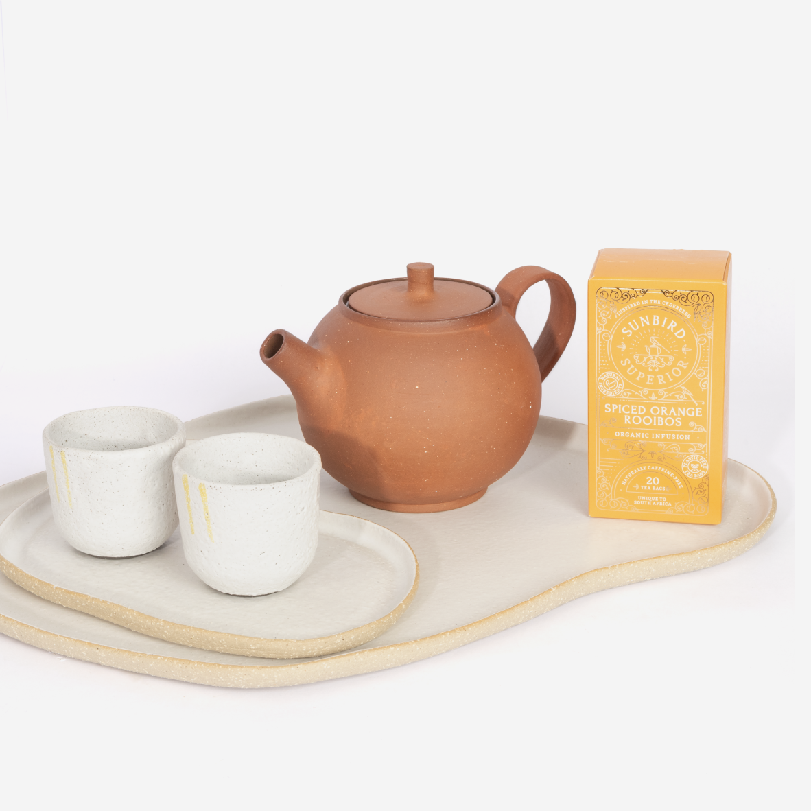 Contour 5 Piece Platter Set - Matte White