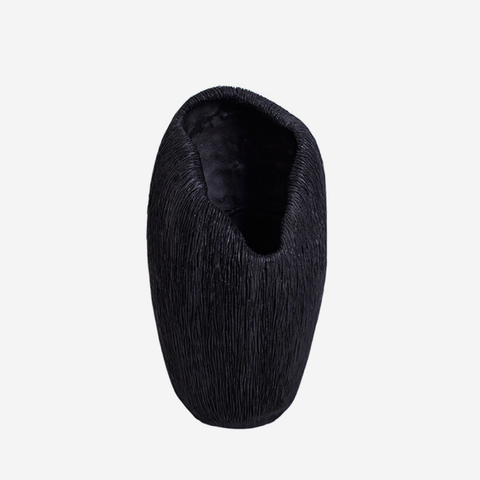 Coral Vase - Black