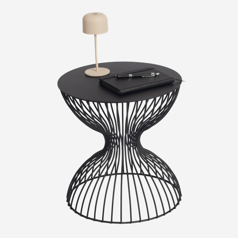 Corset Side Table - Black