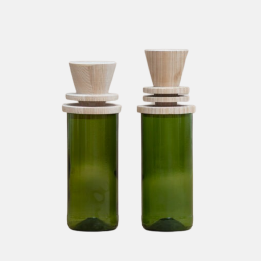 Cylinder Storage Jars (Set of 2) - Oruka