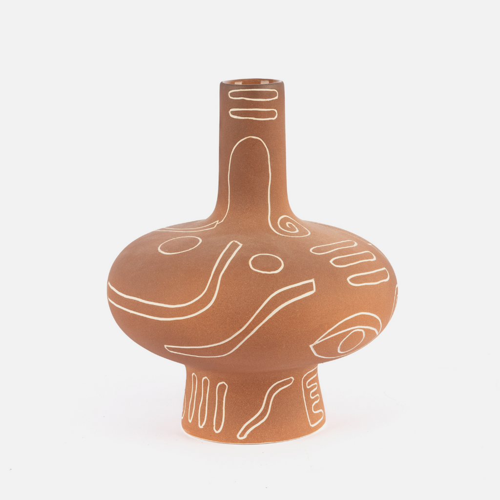 Dani Vase - Terracotta