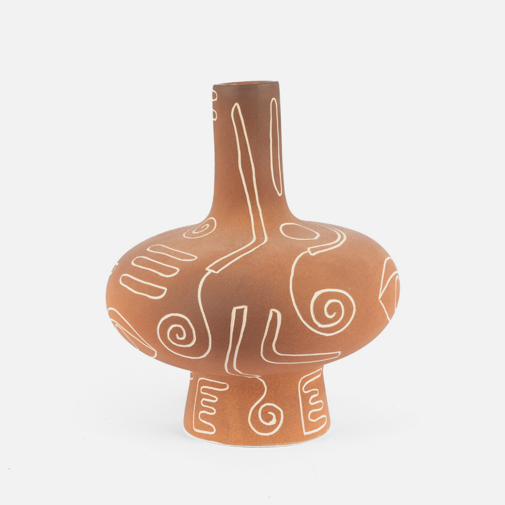 Dani Vase - Terracotta