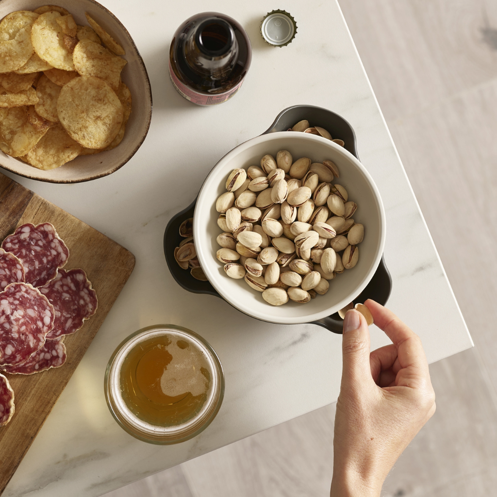 Double-Dish™ Serving Bowl - Grey