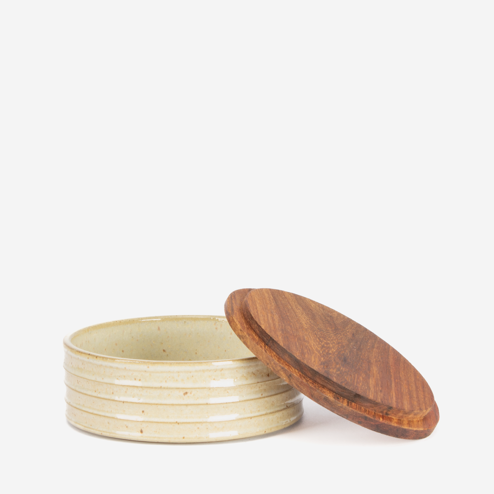 Dry Goods Jar & Lid / Low - Oatmeal