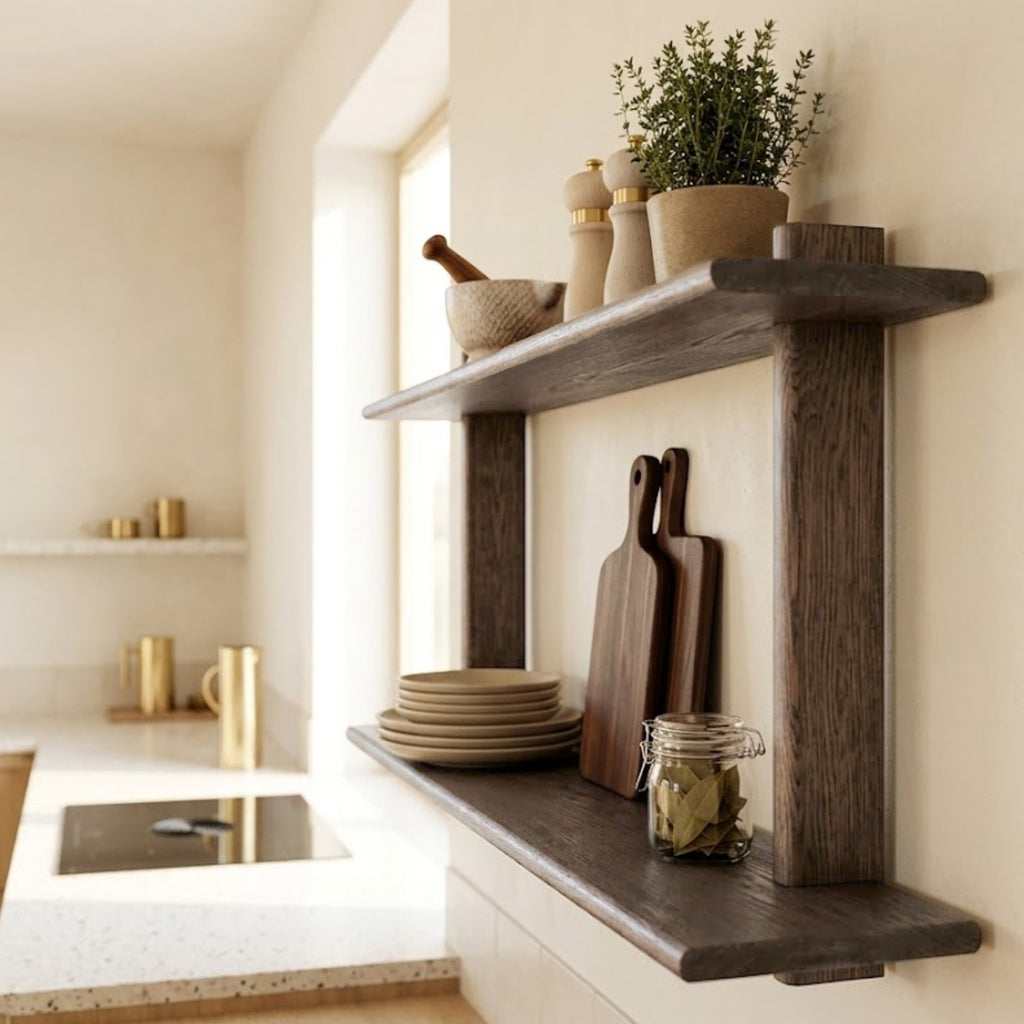 The Finn Duo Shelf - Ash Brown