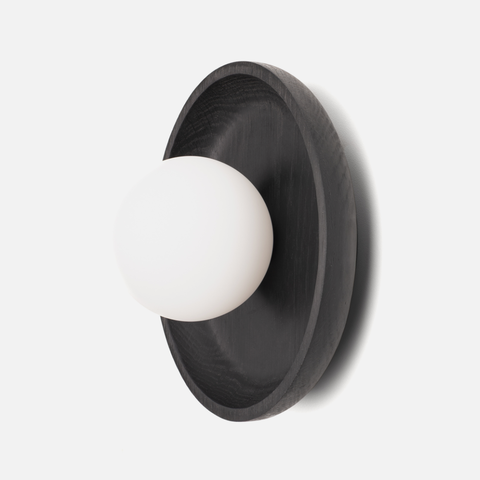 Circa Wall Sconce - Ebony