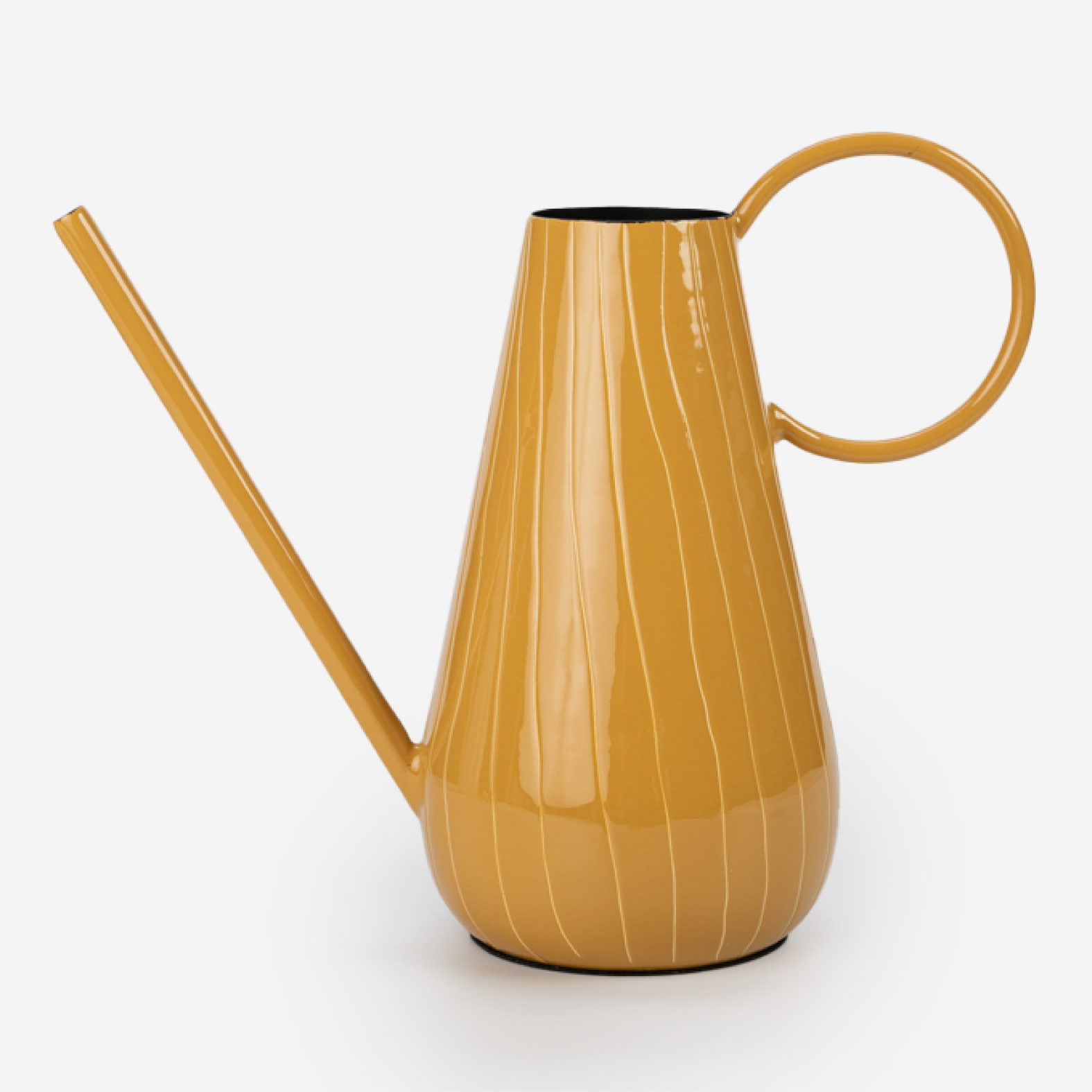 Stripe Water Can - Mustard