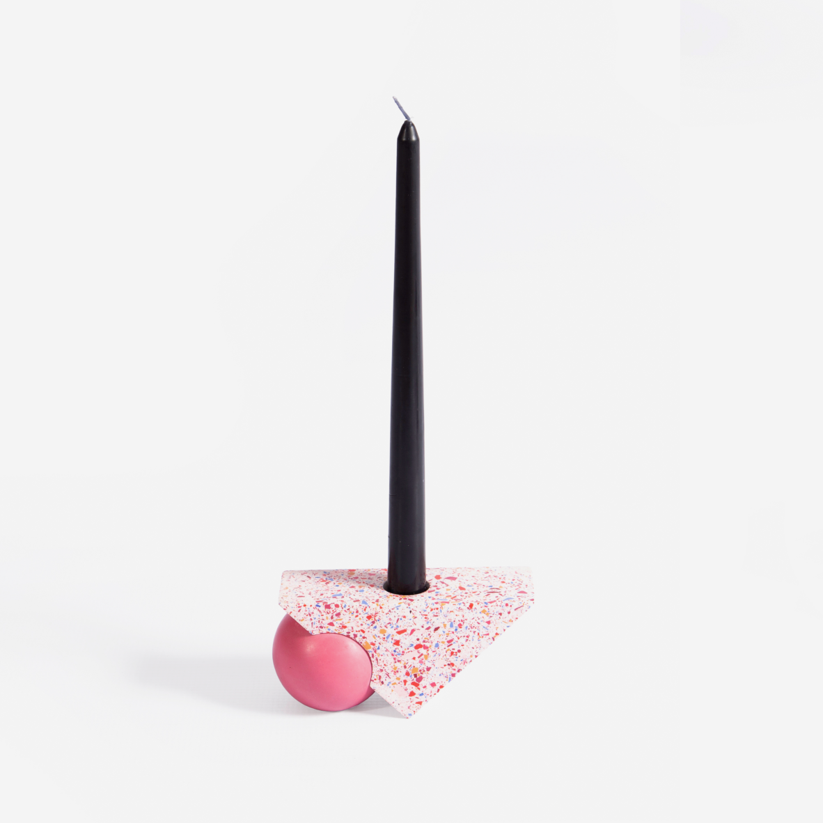 Equilibrium Candle Holder - Viva Magenta