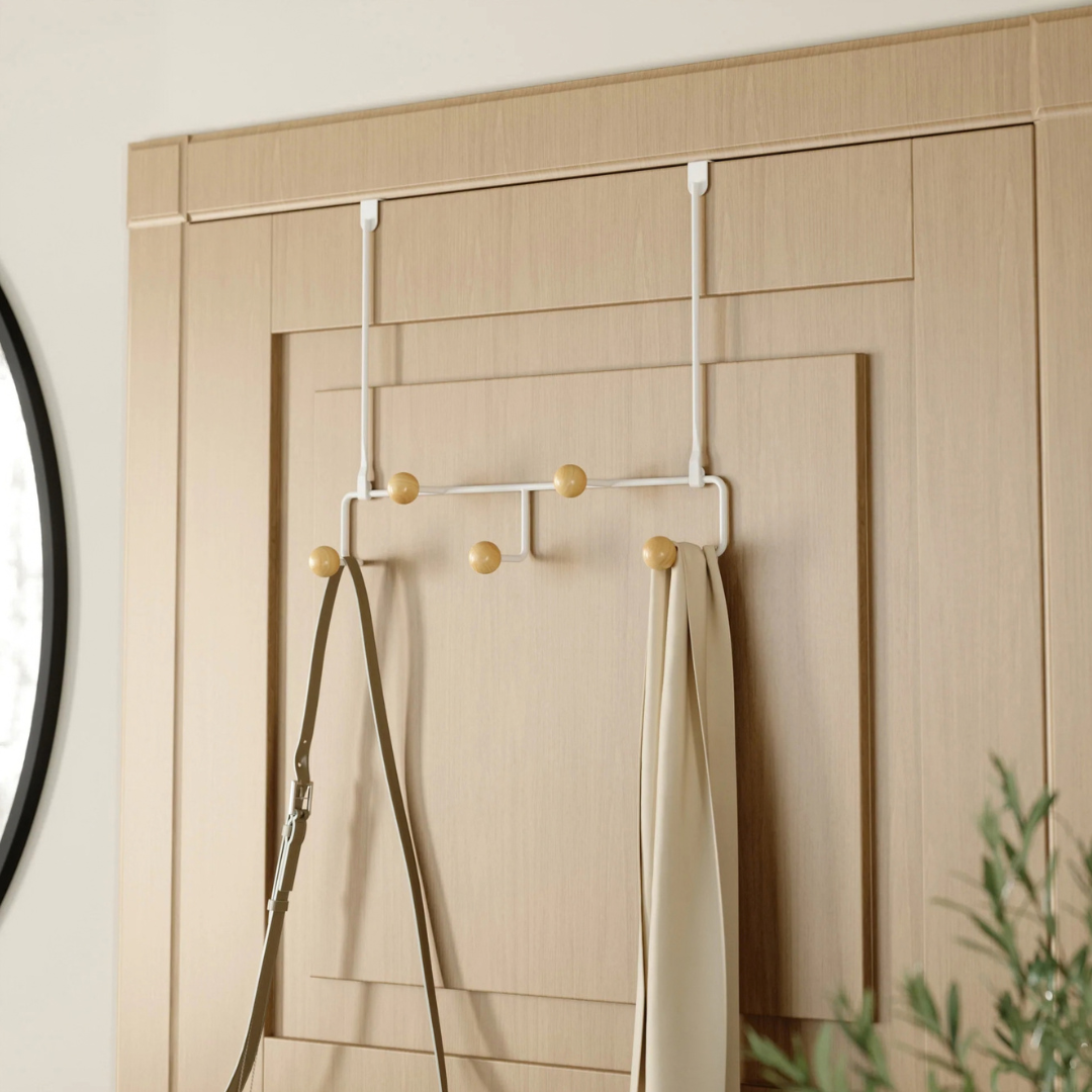 Estique Over the Door Hooks - White