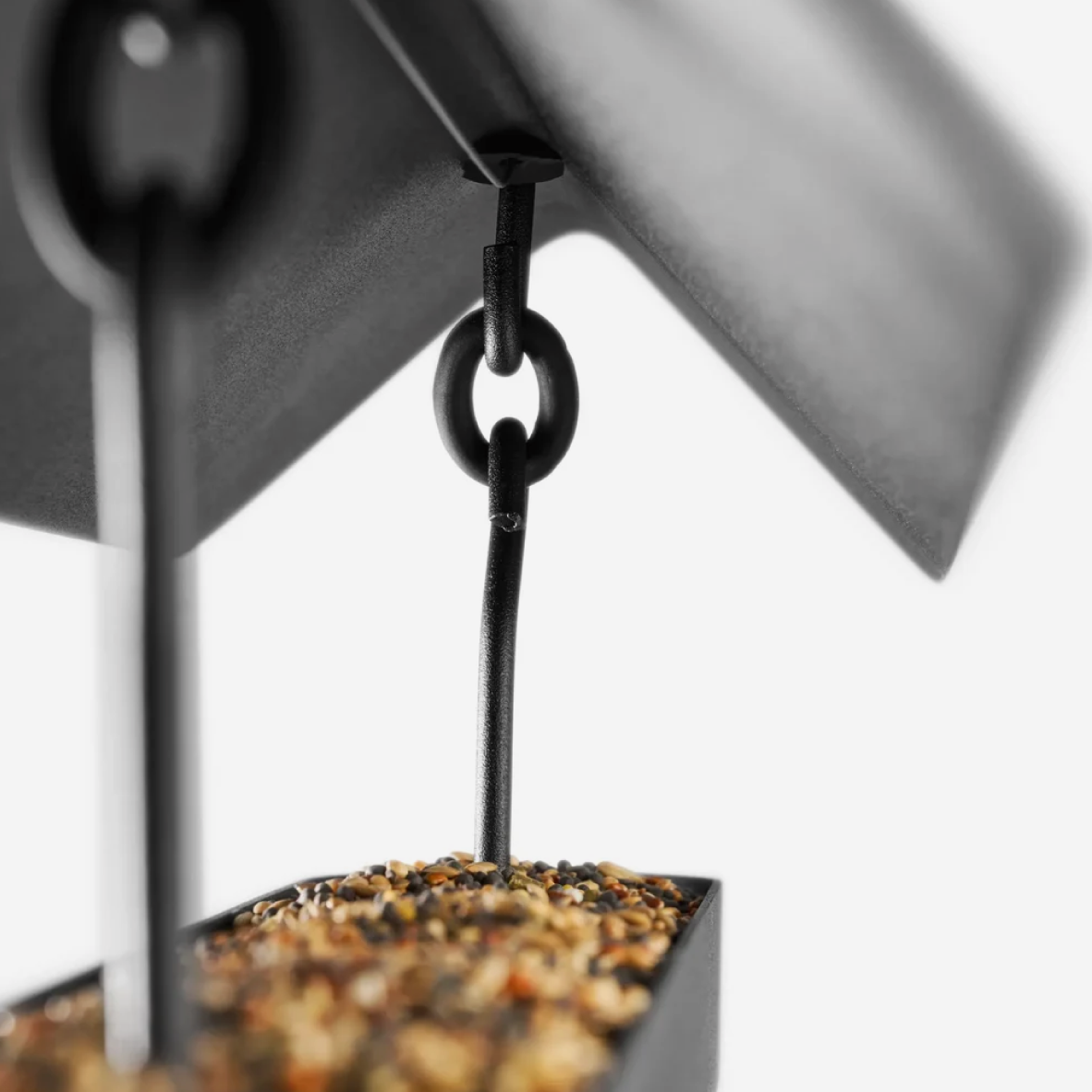 Bird Feeder Bar - Black
