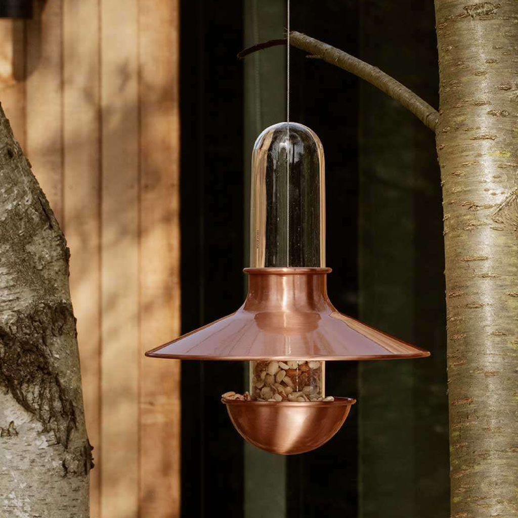 Deluxe Bird Feeder - Copper