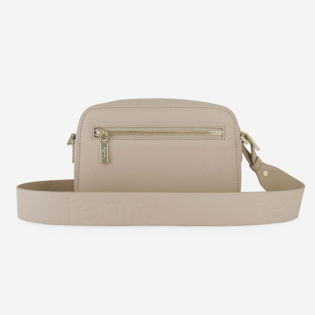 Crossbody Bag - Sand - Gold Zip