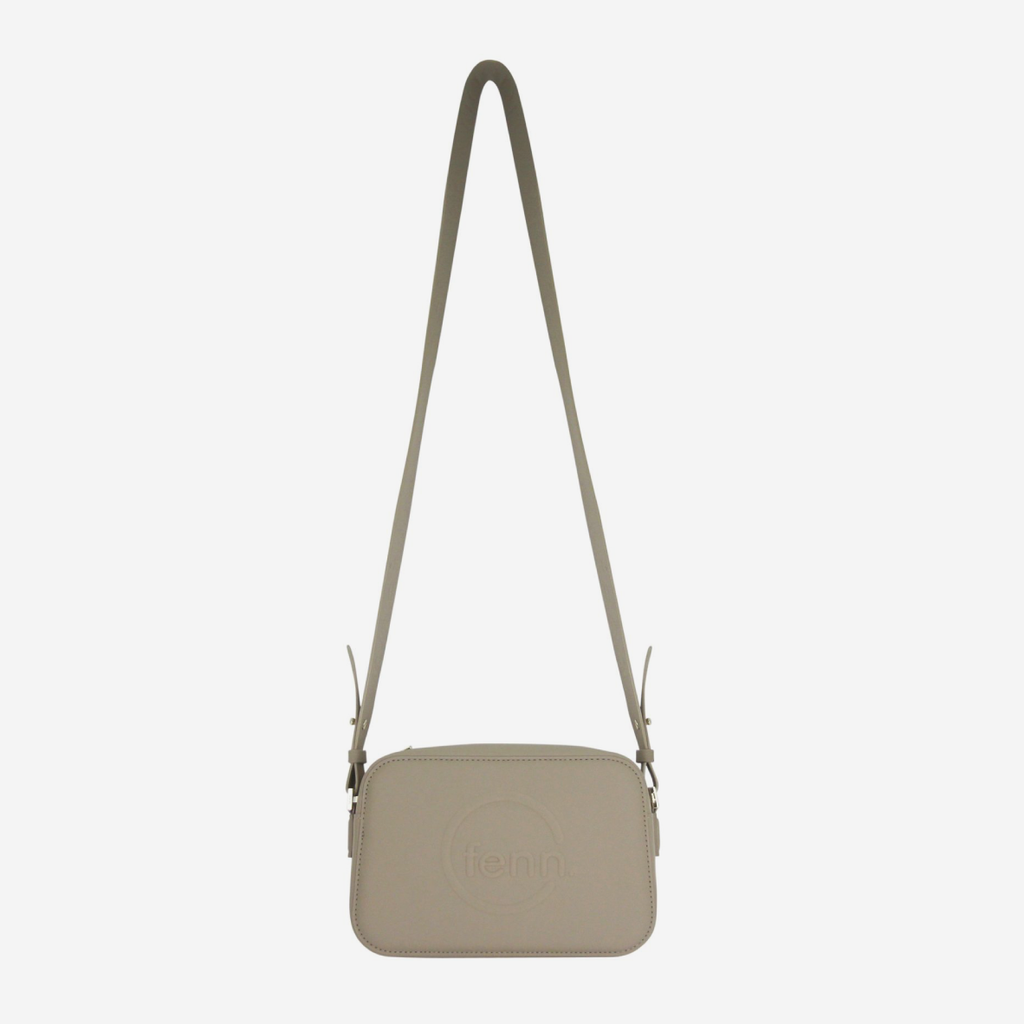 Crossbody Bag - Stone - Gold Zip