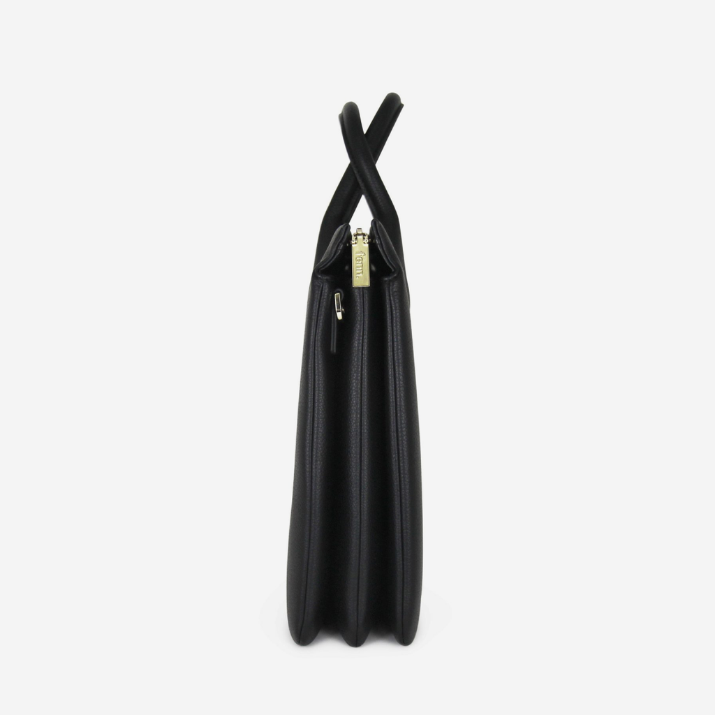 Laptop Bag - Black - Gold Zip