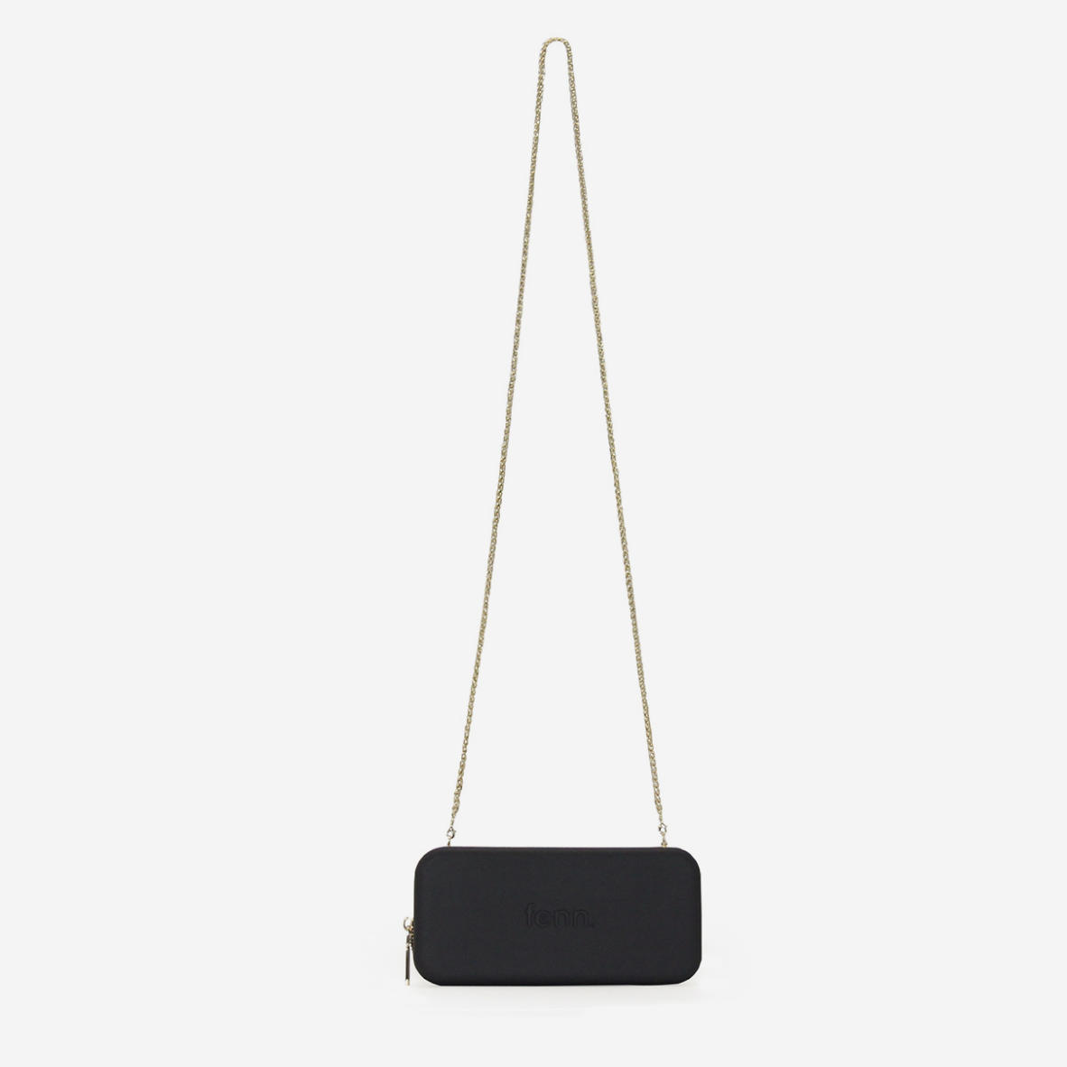 Original Wallet With Gold Chain - Black