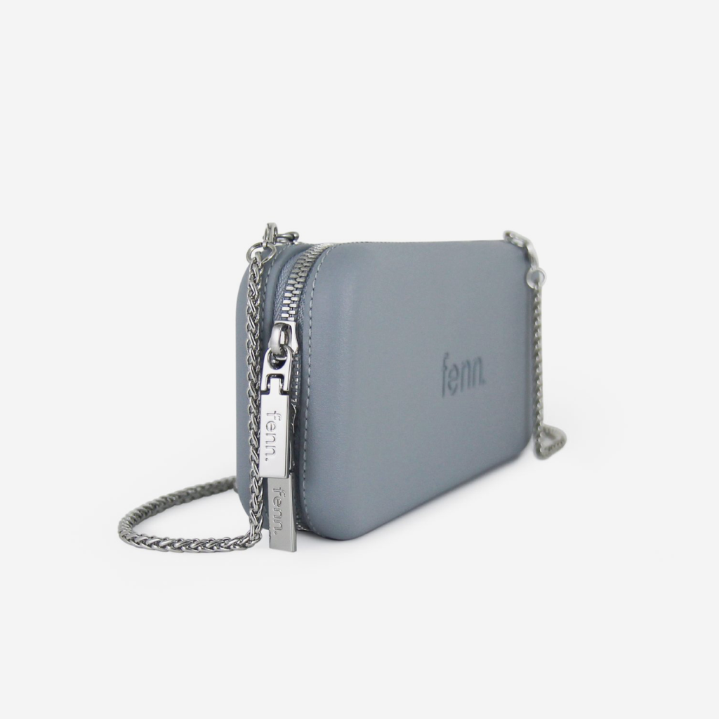 Original Wallet With Silver Chain - Blue Haze