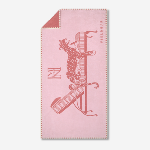 Seabed Beach & Bath Towel - Nellie Pink