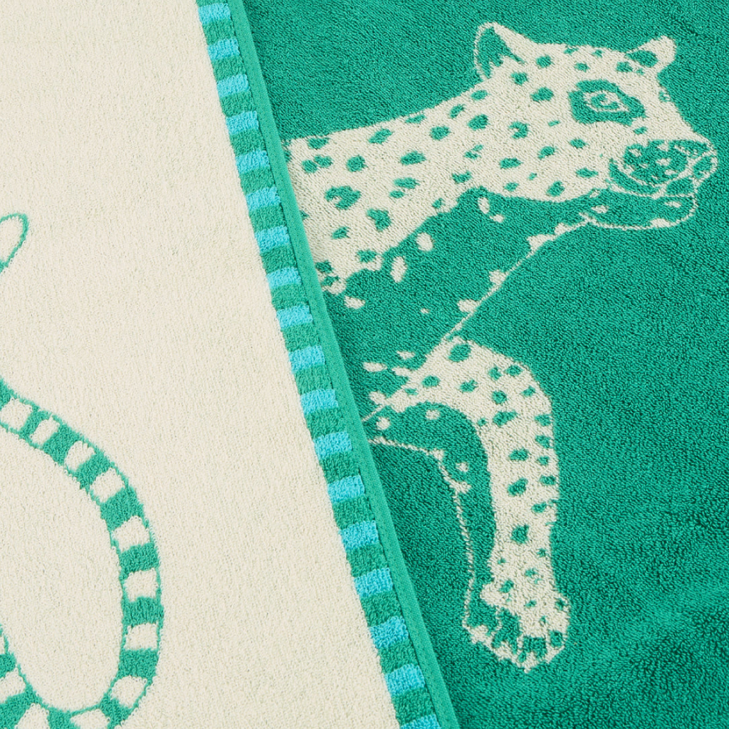 Seabed Beach & Bath Towel - Parisian Green