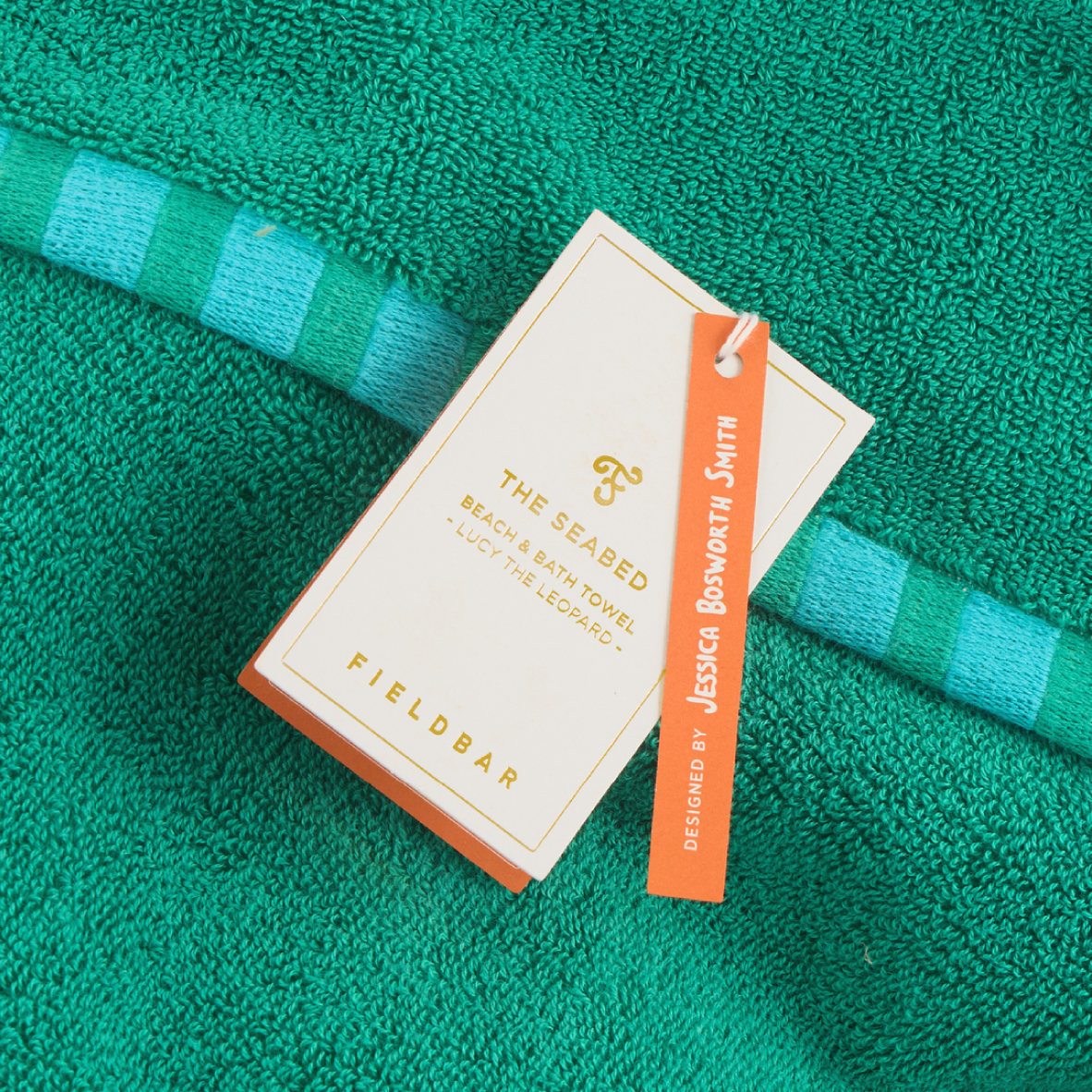 Seabed Beach & Bath Towel - Parisian Green