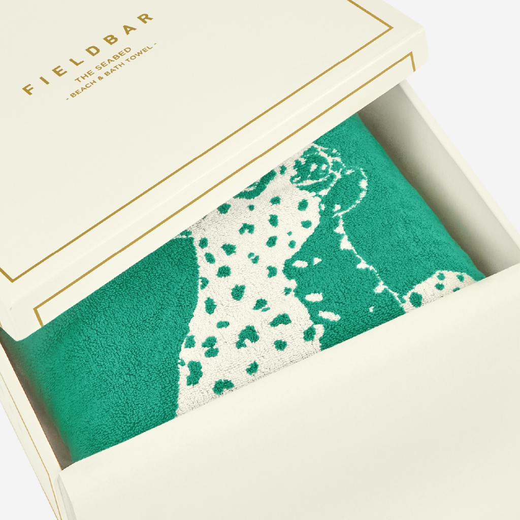 Seabed Beach & Bath Towel - Parisian Green