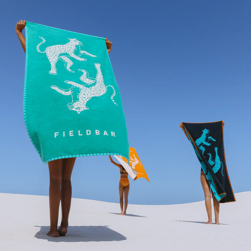 Seabed Beach & Bath Towel - Parisian Green