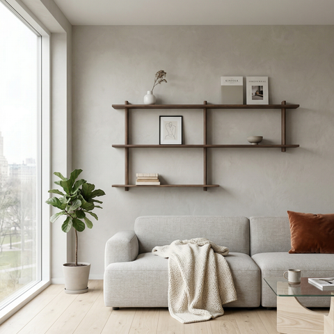 The Finn Elevate Shelf - Ash Brown