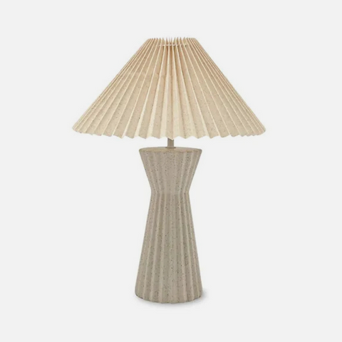 Fluted Tapered Table Lamp