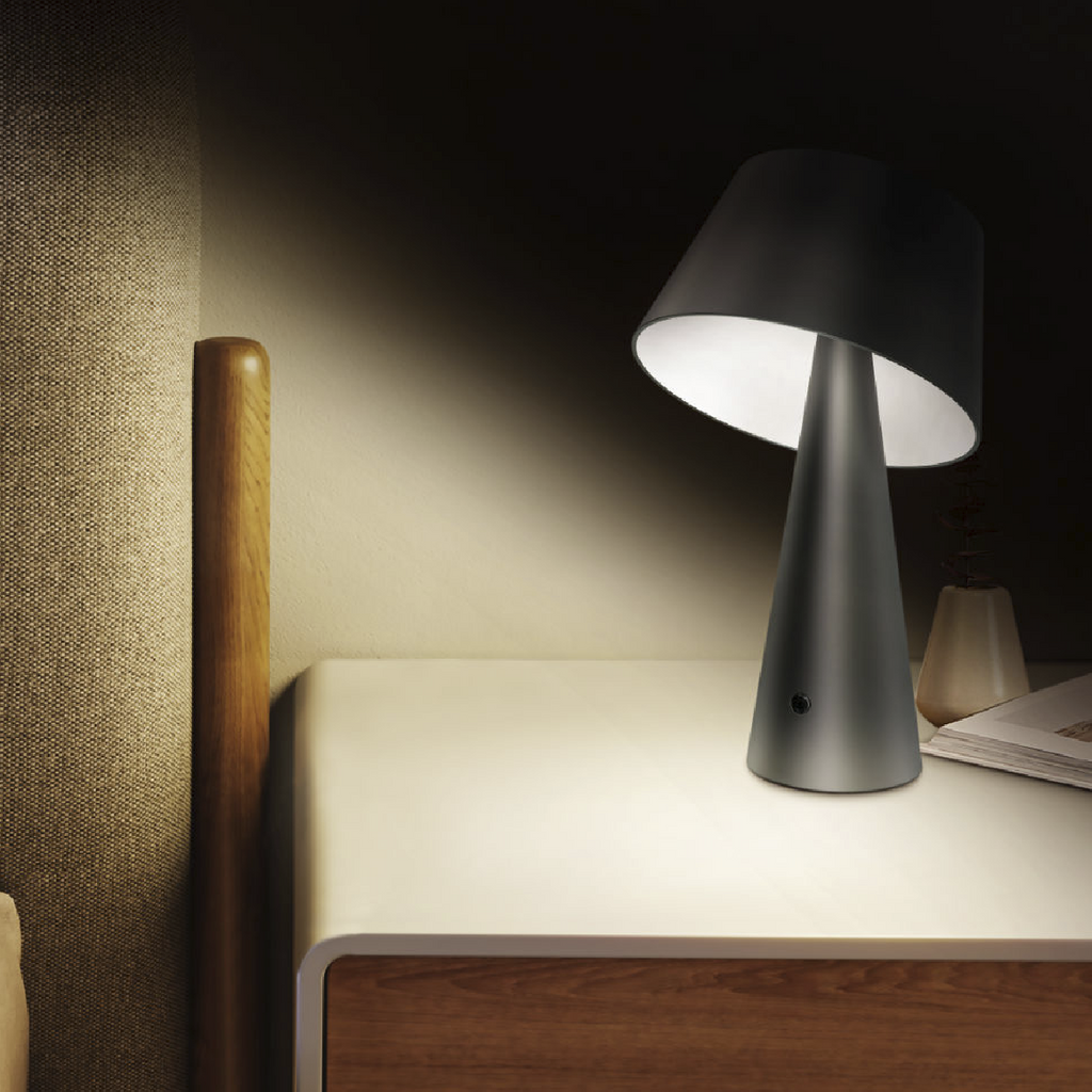 Fuji Rechargeable Table Lamp - Black
