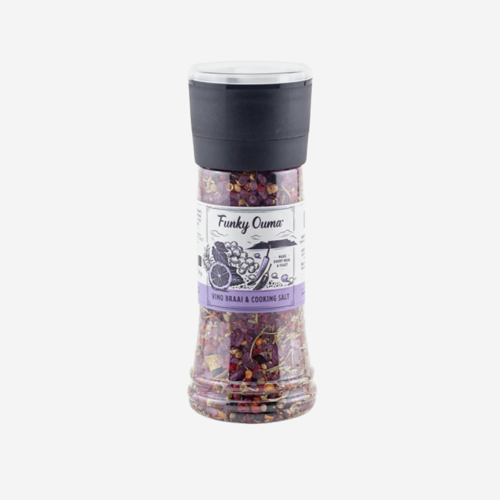 Funky Ouma Grinder - Vino Braai & Cooking Salt