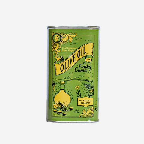 Funky Ouma Olive Oil Tin - 500ml