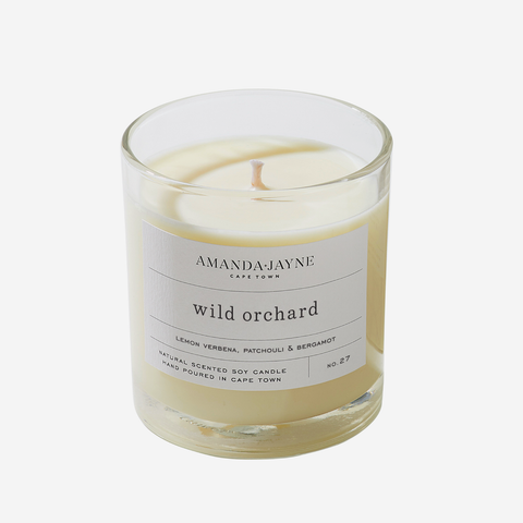 Glass Candle - Wild Orchard