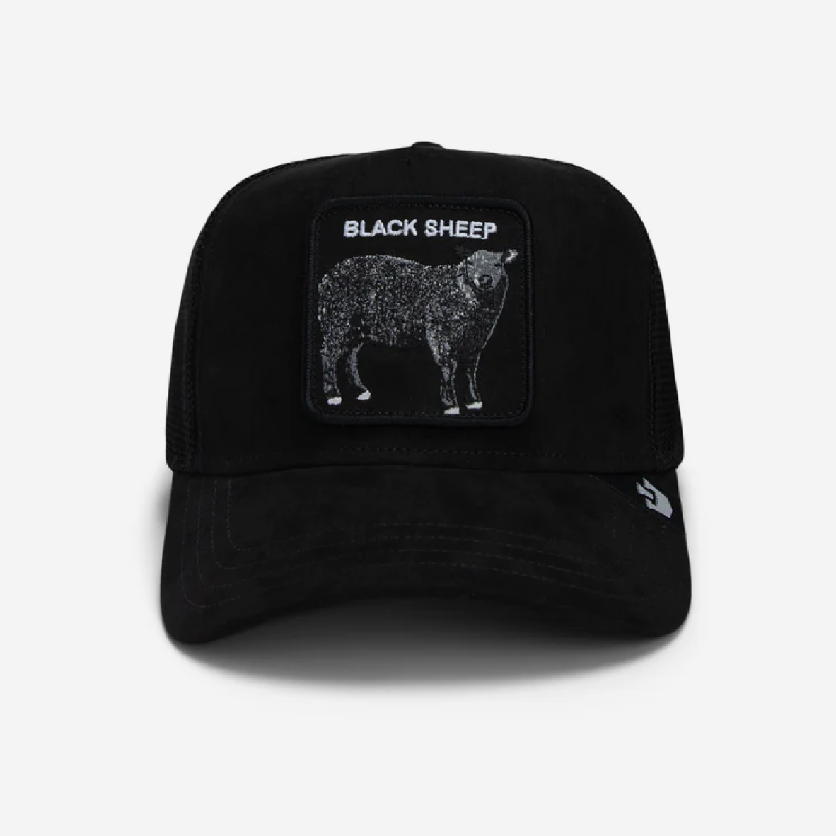 The Suede Sheep Trucker - Black