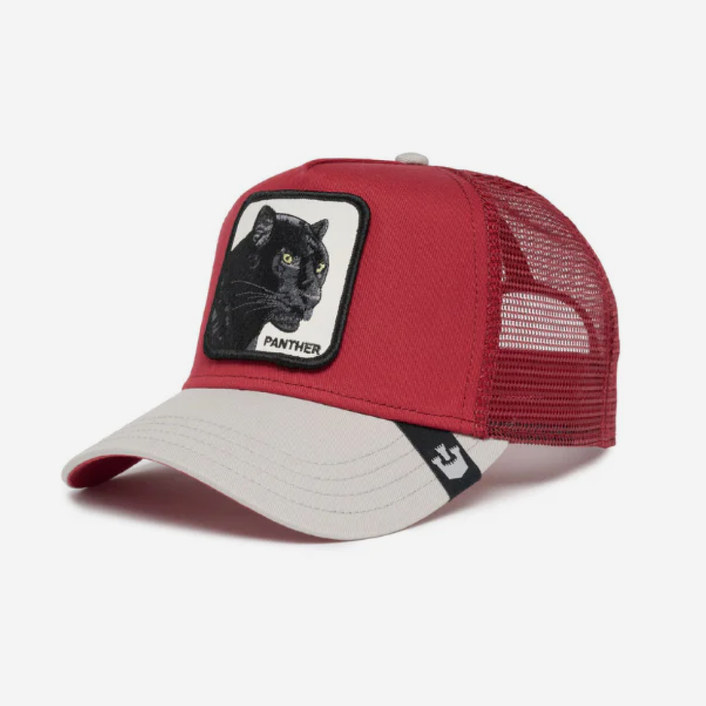 The Black Panther Trucker - Burgundy