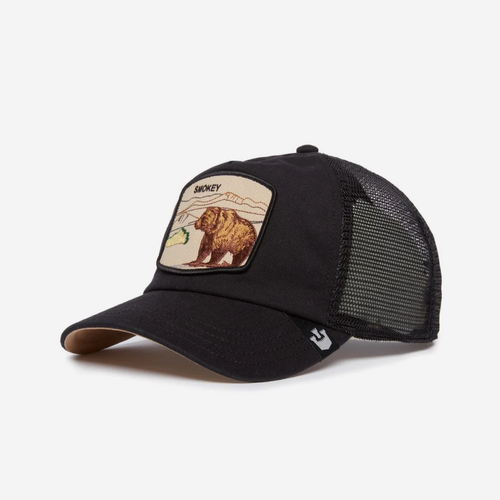 The Camp Crusher Trucker - Black