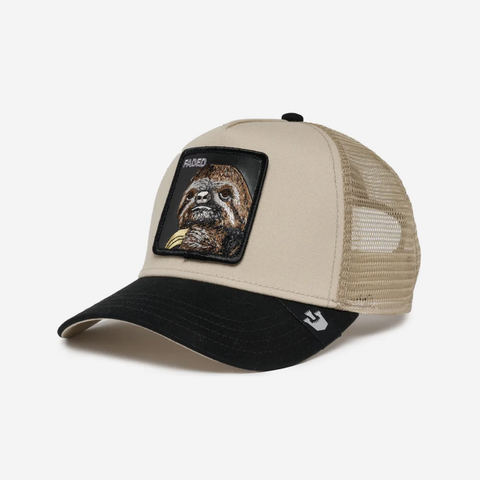 The Faded Sloth Trucker - Ebony & Black