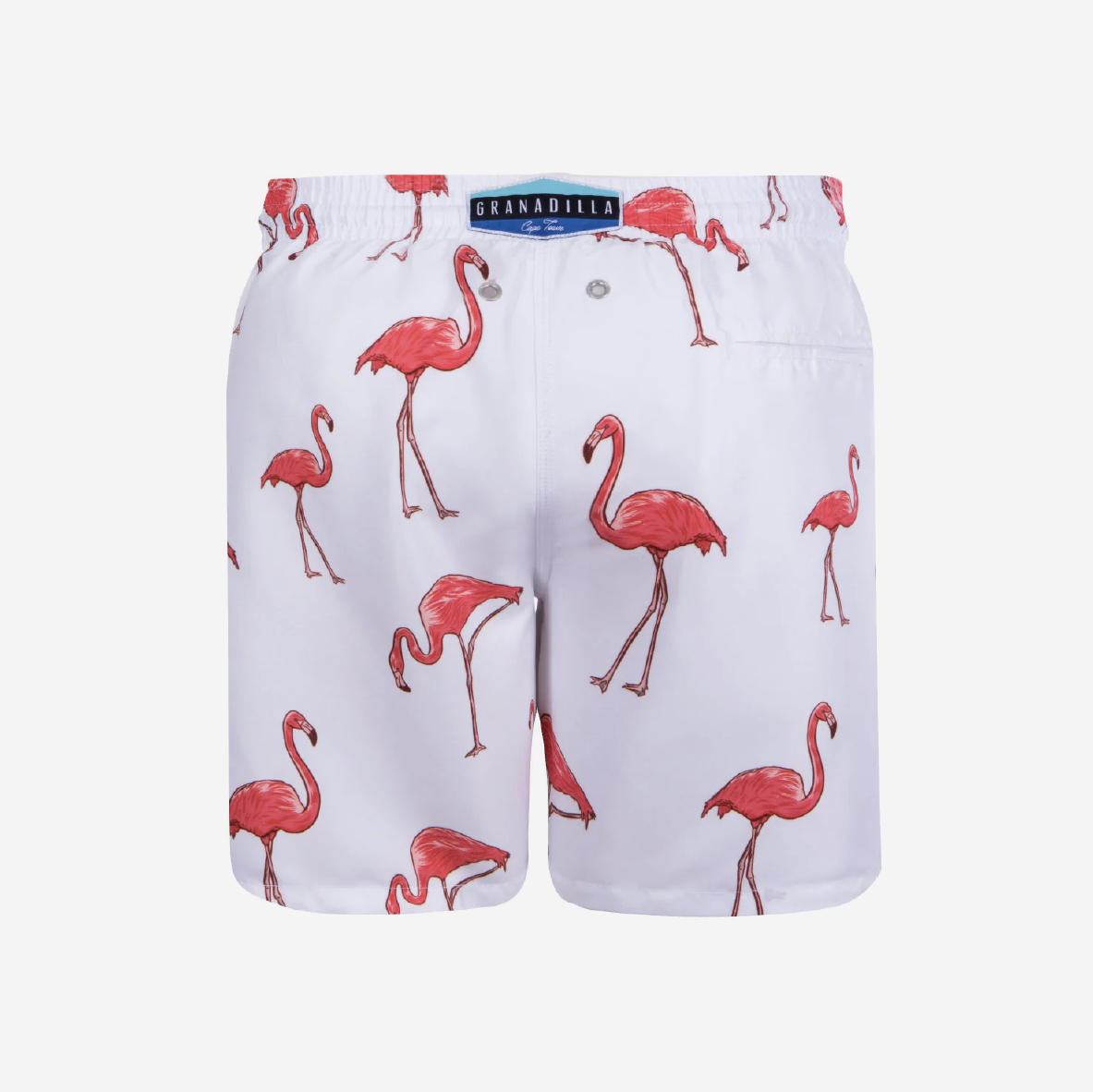 Granadilla Original Swim Shorts - Flamingo White