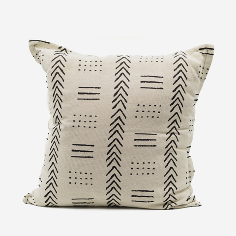 African Mud Cloth Scatter Cushion - Sudan