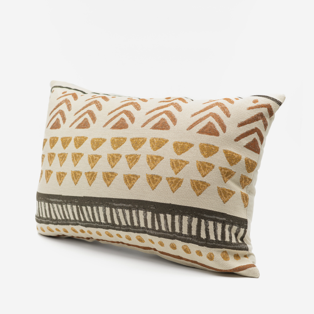 African Mud Cloth Scatter Cushion - Zambia