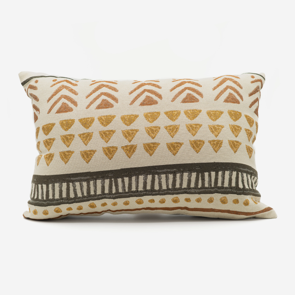 African Mud Cloth Scatter Cushion - Zambia