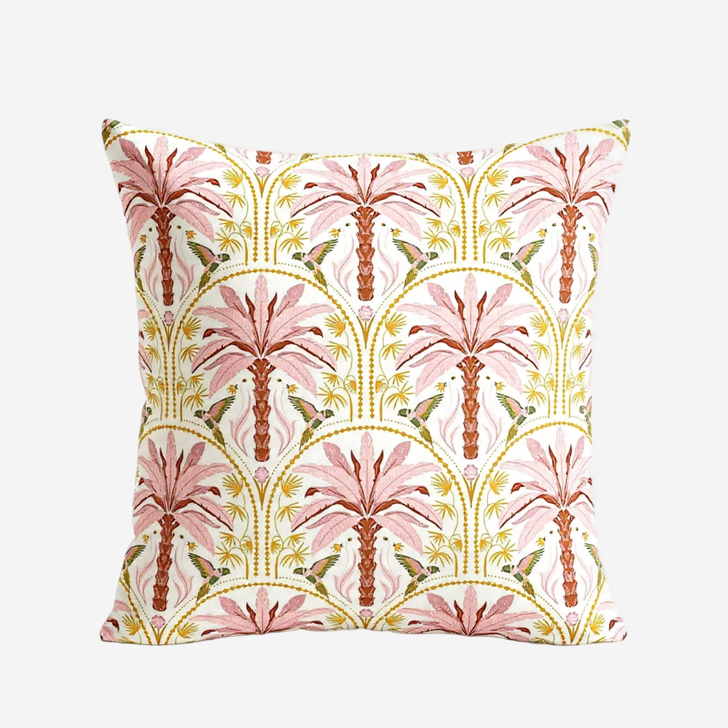 Blush Palm Scatter Cushion