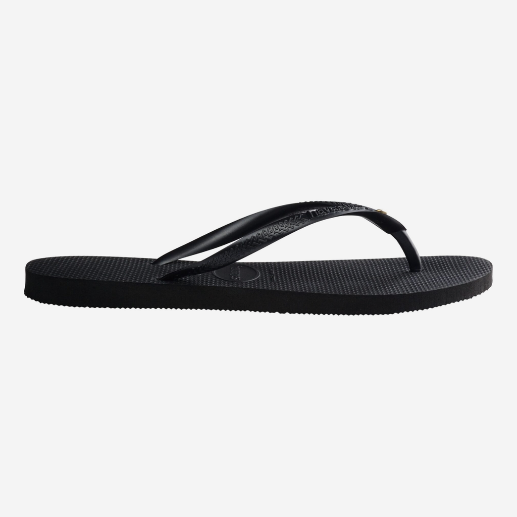 Havaianas Slim Crystal Swarovski - Black