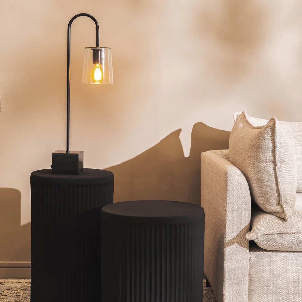 Future Bedside Lamp - Onyx