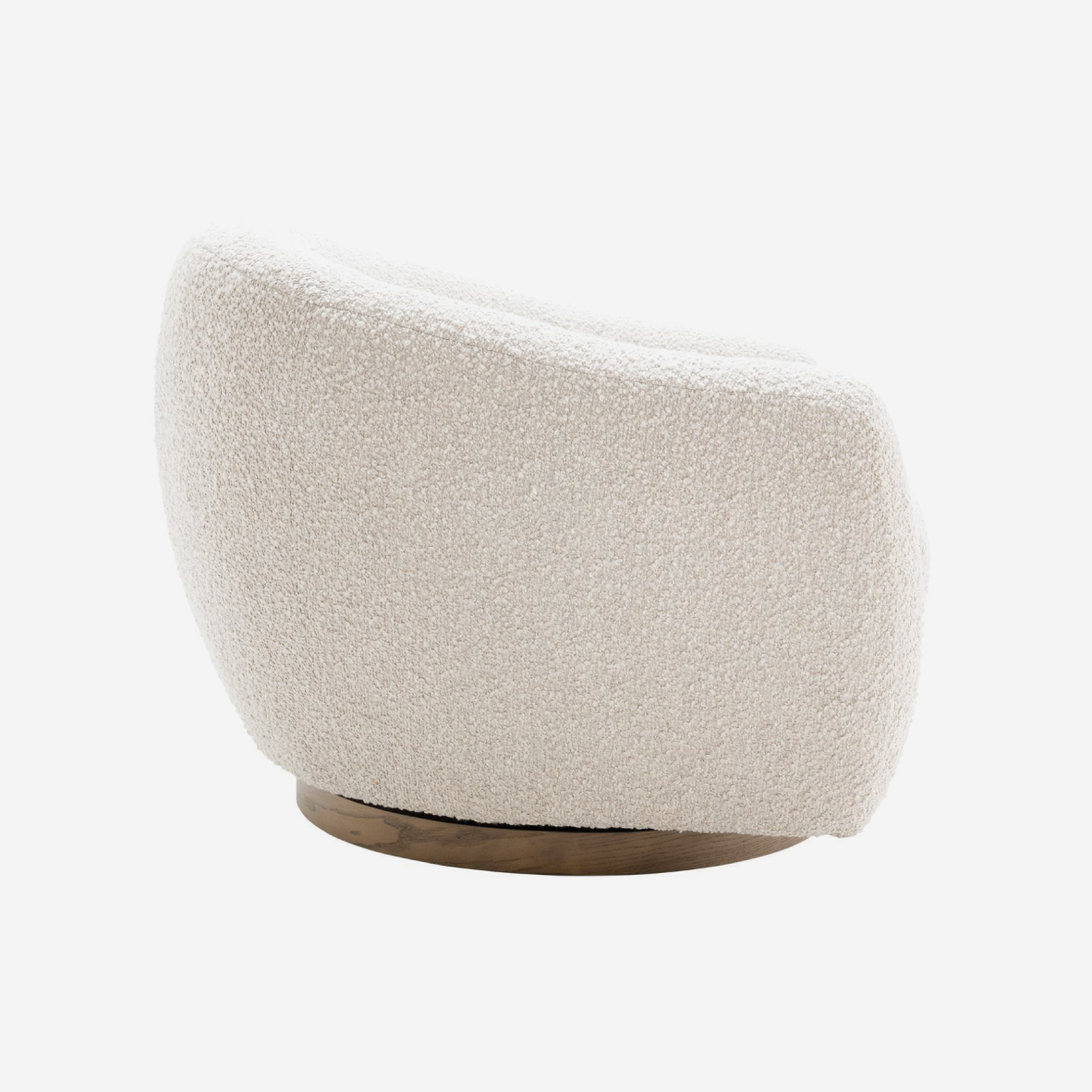 Grandeur Swivel Chair - Angora