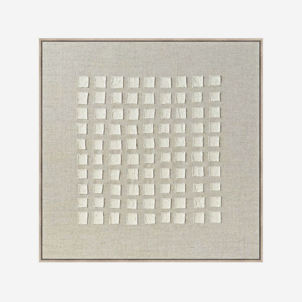 Wall Art - Grid Of Moments in Linen