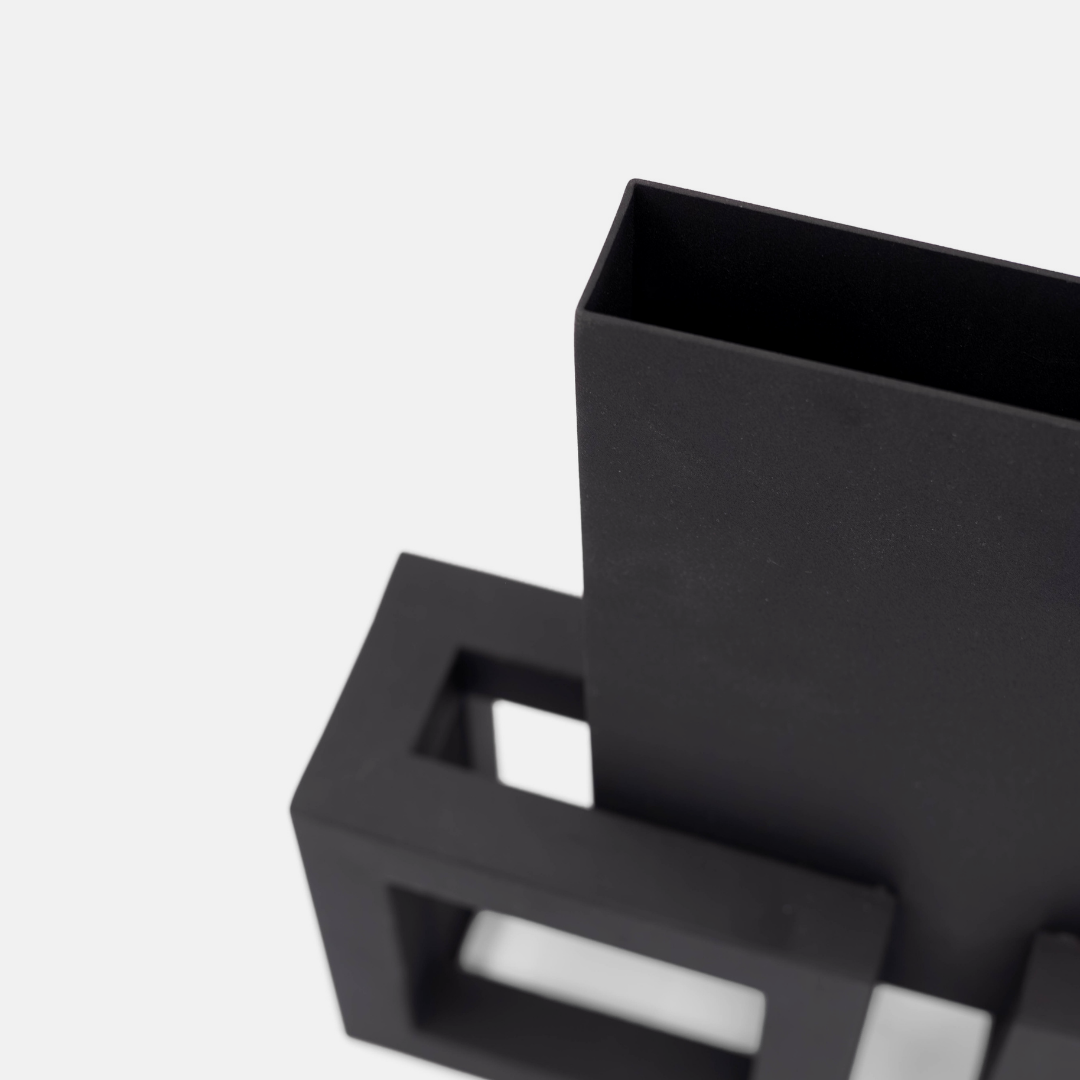 Iron Square Vase