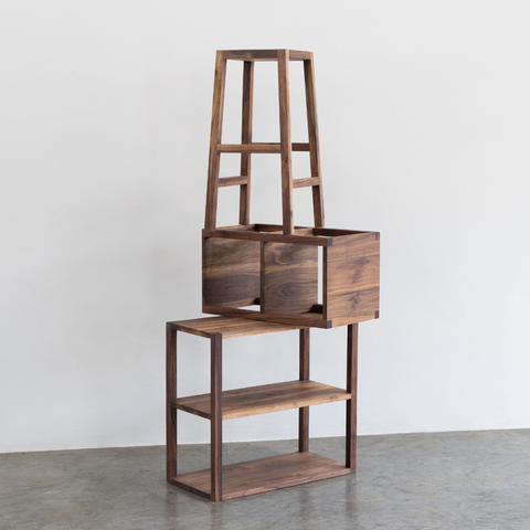 Tetsu Side Table - Solid Walnut