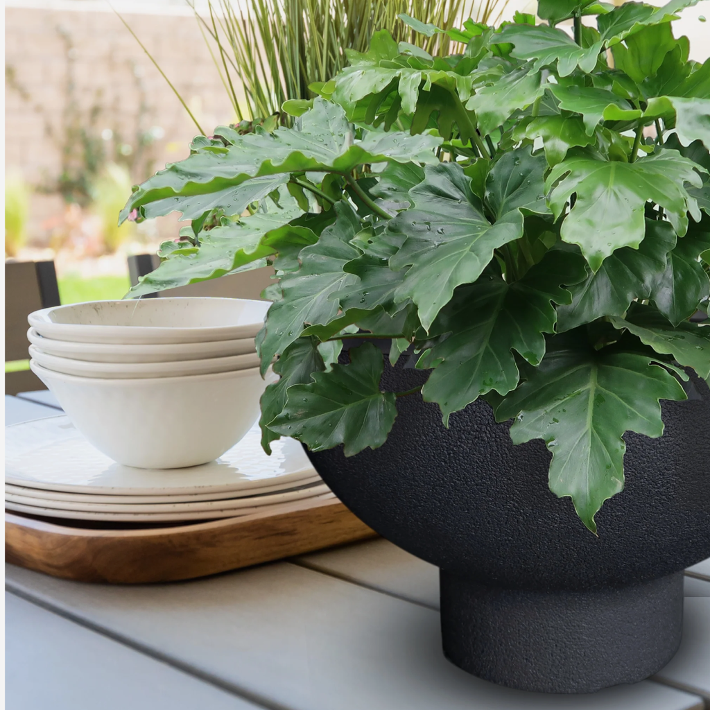 Atlas Planter Bowl - Lead