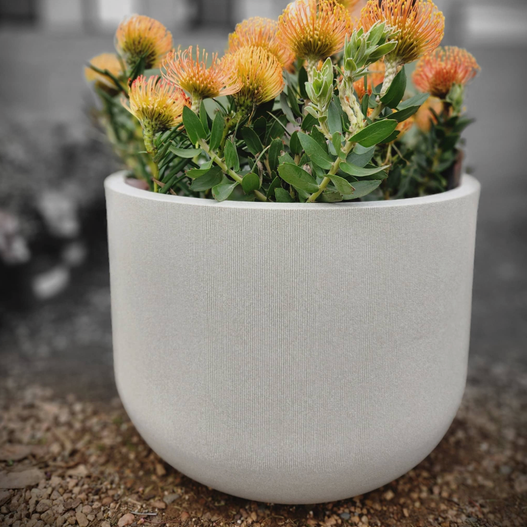 Fringe Planter - Sandstone