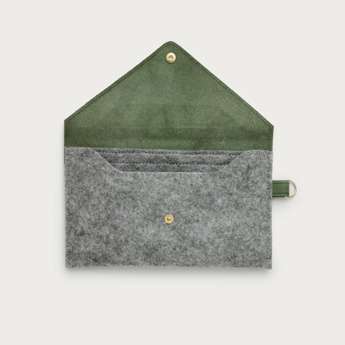 Wallet Pouch - Leather + Felt